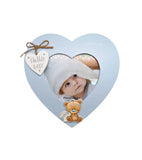 Portafoto a cuore in legno