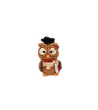 Gufo in resina con magnete