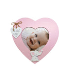 Portafoto a cuore in legno