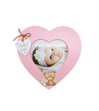 Portafoto a cuore in legno