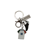 Portachiavi con ciondolo del calcio