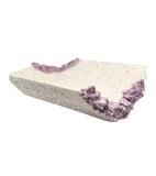 Vassoio rettangolare con pietre Capodimonte