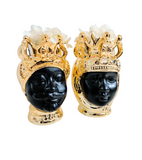 Testa di Moro in porcellana