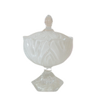 Potiche grande in vetro laccato