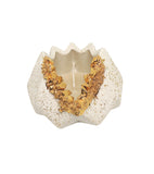 Candela profumata con pietre