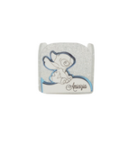 Stitch cubo portaconfetti con glitter e plex