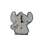 Stitch orologio scontornato con plex