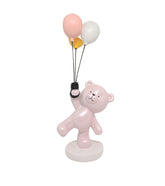 Orsetta resina perlata con palloncini