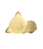Gattino che dorme con led