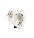 Portafoto a cuore in legno
