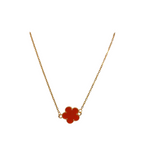 Collana con fiore