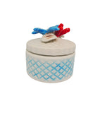 Candela profumata in ceramica di Capodimonte